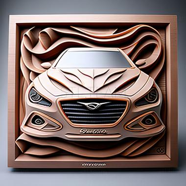 3D модель Hyundai Genesis (STL)